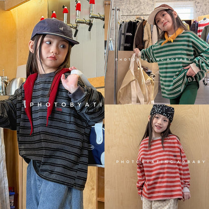 2026 Autumn Collection Huzhou Zhili Children's Clothing Kids' Spring Long Sleeve Sweatshirt Boys' T-Shirt Girls' Base Shirt 7082 - image 1