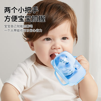 Squeeze Pouch Holder Bear-Shaped Baby Anti-Squeeze Fruit Puree Box Baby Food Feeding Gadget - image 3
