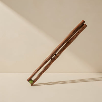 Children's training chopsticks described as double-ended, with wood and PPSU styles - view 2