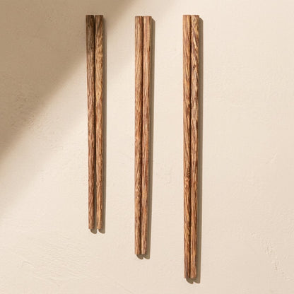 Children's training chopsticks described as double-ended, with wood and PPSU styles - view 5