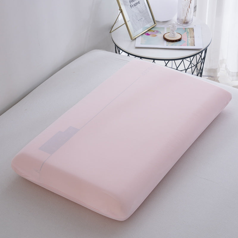 Slow Rebound Memory Pillowcase, Cooling Pillowcase, Ice Silk Pillowcase, Maternal and Infant Grade Universal Single-Pack Summer Cooling Air-Conditioned Pillowca - image 3