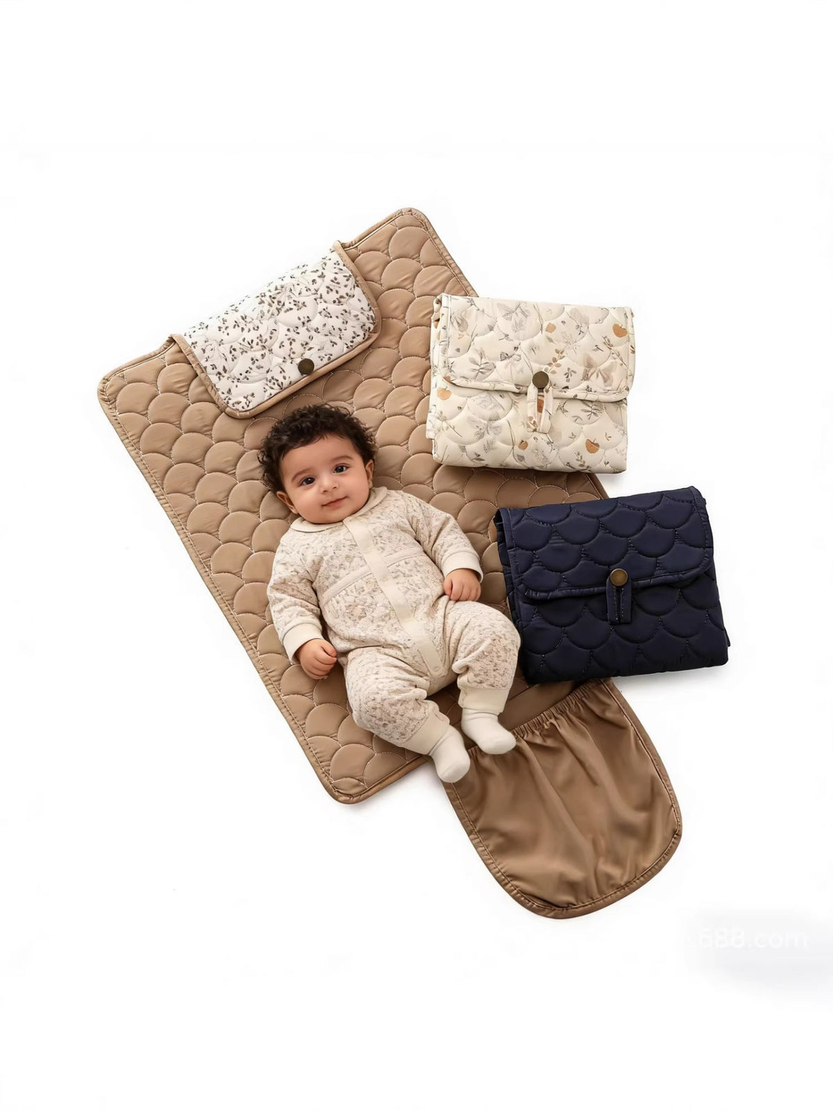 Popular Diaper Changing Pad, Mattress, Portable Foldable Pad for Home and Travel, Fresh and Absorbent - image 4