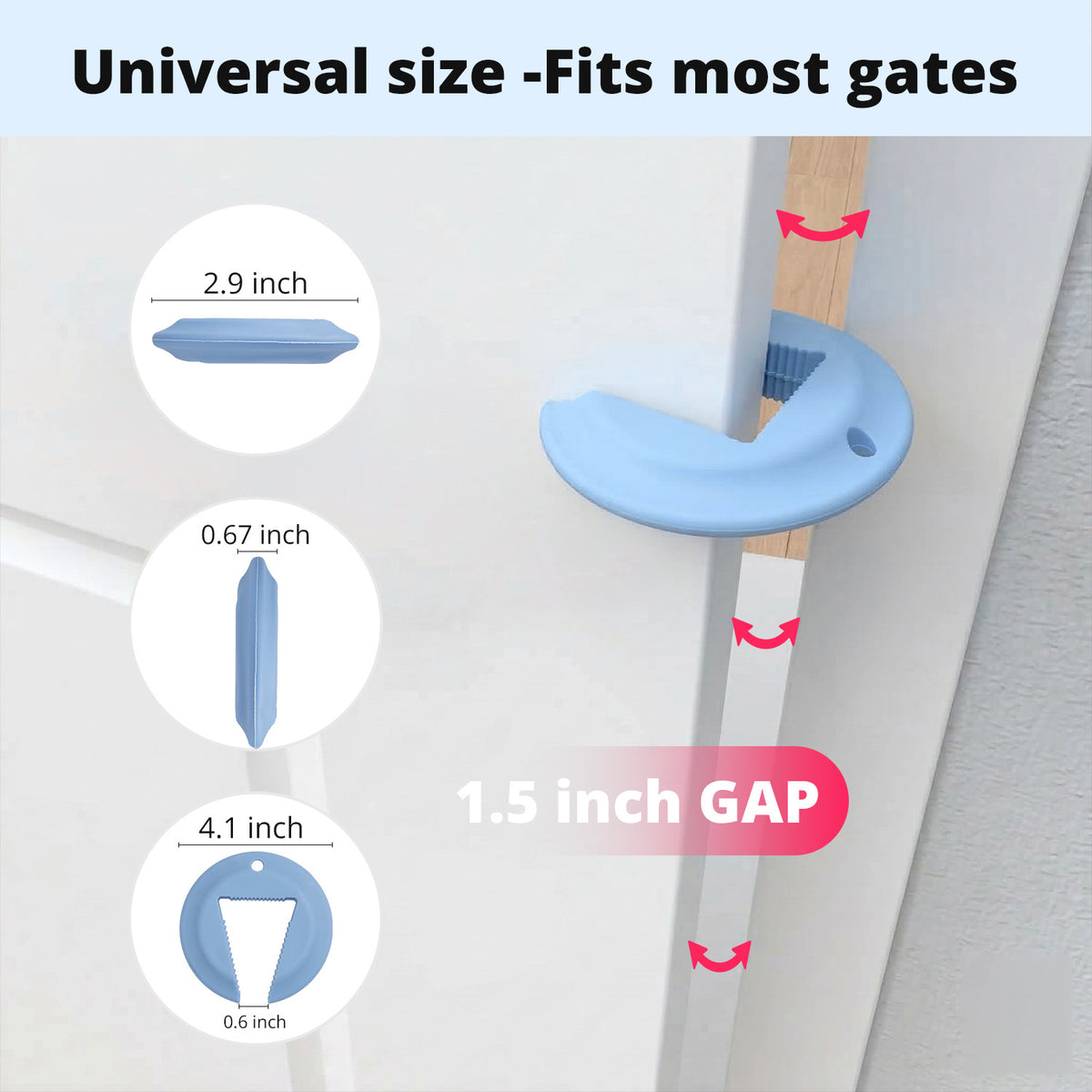 Factory Direct Sale Door Stopper, Child Anti-Pinch Door Stopper, Safety Door Stopper, Tpu Door Card, Infant Door Card, Door Blocker - image 3