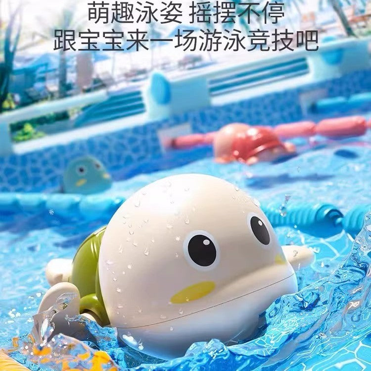 Baby Bath Toys, Kidsren's Water Play Ducks, Baby Yellow Ducks, Bathing and Swimming Wind-Up Toys for Boys and Girls - image 2