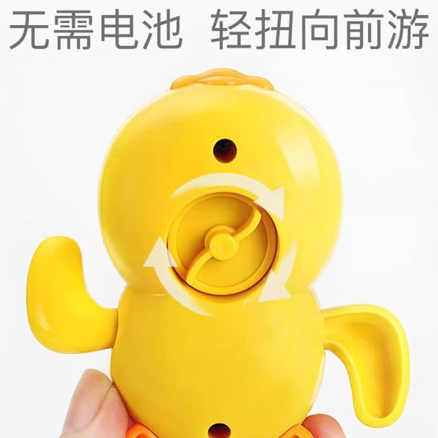 Baby Bath Toys, Kidsren's Water Play Ducks, Baby Yellow Ducks, Bathing and Swimming Wind-Up Toys for Boys and Girls - image 4