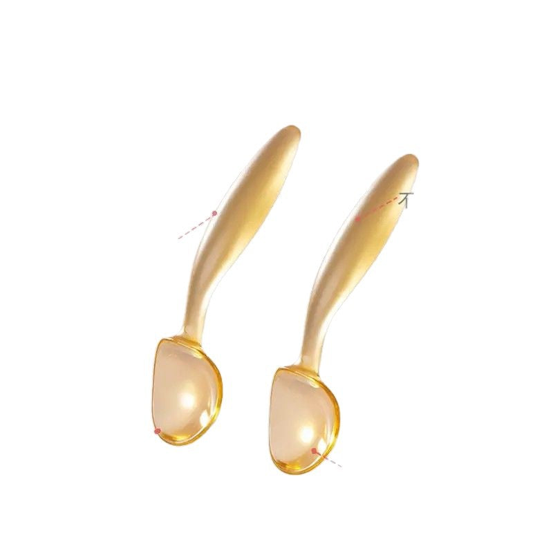 Baby Learning to Eat Training Short-Handle Ppsu Twist Spoon Learning Feeding Spoon Children's Tableware Bendable Elbow Spoon - image 5