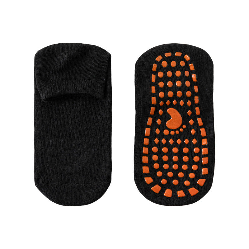 Manufacturer Wholesale Baby Floor Socks Indoor Trampoline Children's Non-Slip Silicone Sock Covers Early Education Walking Children's Floor Socks - image 4