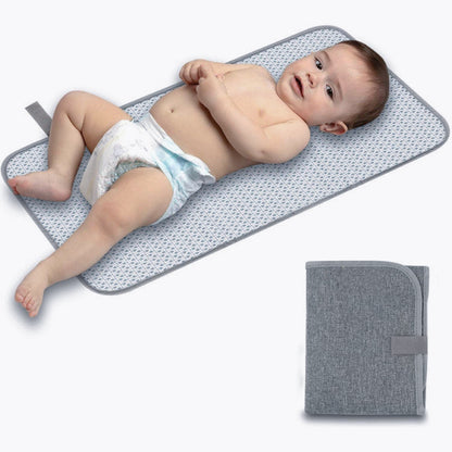 Baby Portable Diaper Pad, Mother and Baby Changing Travel Mat, Lightweight Foldable Diaper Pad, Easy to Wipe, Waterproof Fabric - image 1