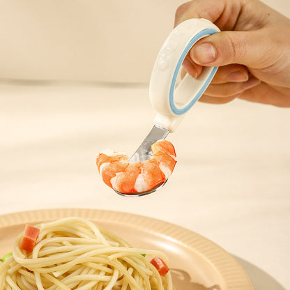 Baby Spoon, Infant Learning to Eat, Training for Independent Eating, Complementary Food Spoon, Children's Fork and Spoon Portable Set, Baby Spoon - image 2