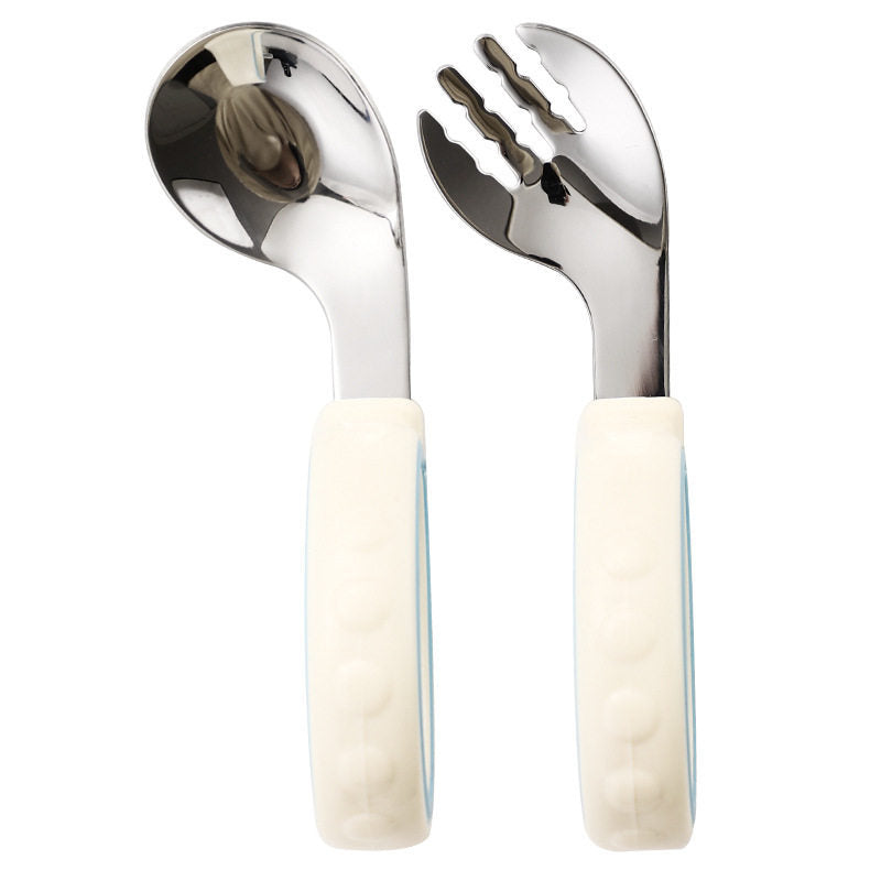 Baby Spoon, Infant Learning to Eat, Training for Independent Eating, Complementary Food Spoon, Children's Fork and Spoon Portable Set, Baby Spoon - image 5