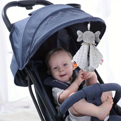 Baby Animal Comfort Towel, Soothing Doll, Sleeping Companion, Baby Comfort Towel, Toy, Handkerchief, Saliva Towel - image 4