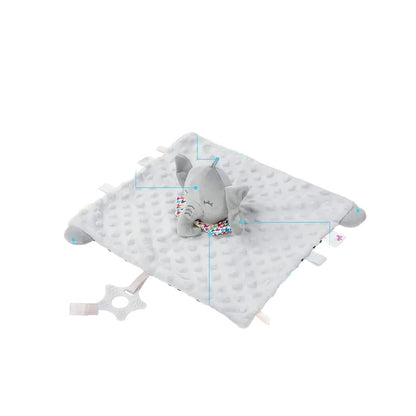 Baby Animal Comfort Towel, Soothing Doll, Sleeping Companion, Baby Comfort Towel, Toy, Handkerchief, Saliva Towel - image 5