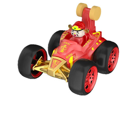 New Festive Remote-Controlled Stunt Dump Truck with Sound and Light, Chinese Style Creative Gift Toy Wholesale and Dropshipping for Market Stalls - image 5