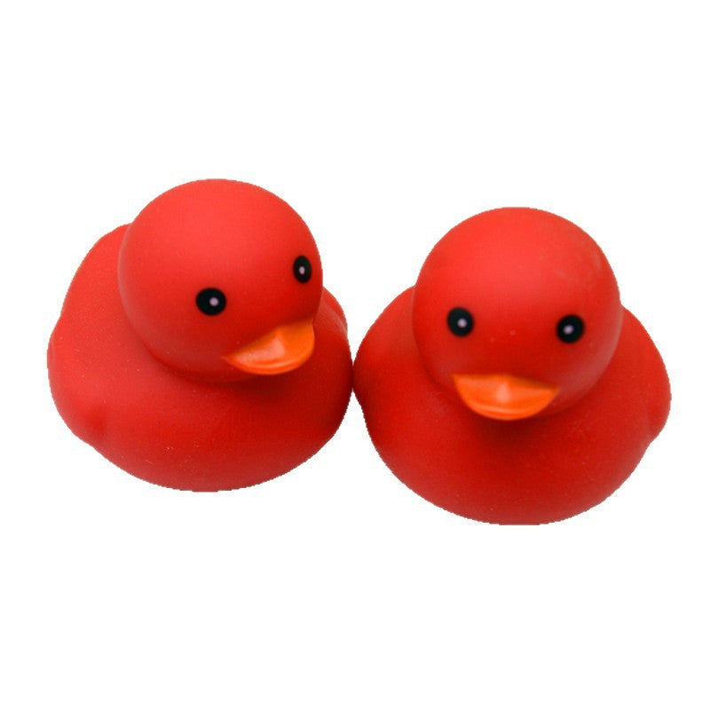 Creative Vinyl Colorful Duckling Children's Water Toys, Children's Bath Squeeze Toys That Make Sounds, Stress-Relief Toys Wholesale - image 5