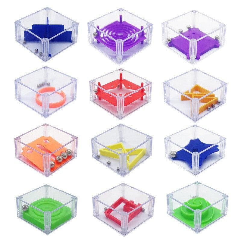 Cross-Border Educational Toy, Cross-Border Hot-Selling Mini Balance Maze Ball Game, Handheld Stress-Relief Creative Toy - image 5