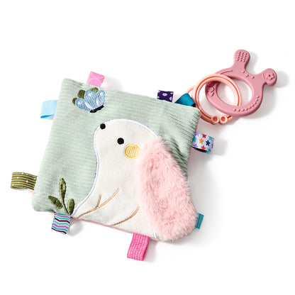 Multifunctional Children's Animal Comfort Towel Montessori Tear-Resistant Baby Early Education Toy Sensory Training Comfort Handkerchief - image 5