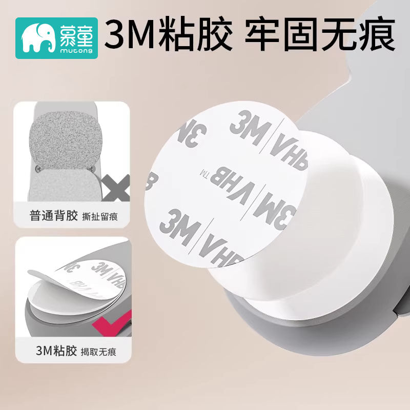 Baby Safety Anti-Pinch Door Stopper, Door Clip, Child Door Gap Protector, Door Jammer, Anti-Pinch Door Stopper Gadget - image 2
