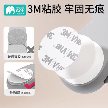 Baby Safety Anti-Pinch Door Stopper, Door Clip, Child Door Gap Protector, Door Jammer, Anti-Pinch Door Stopper Gadget - image 2