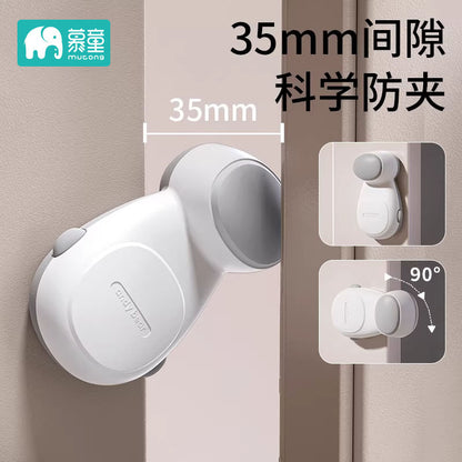 Baby Safety Anti-Pinch Door Stopper, Door Clip, Child Door Gap Protector, Door Jammer, Anti-Pinch Door Stopper Gadget - image 3