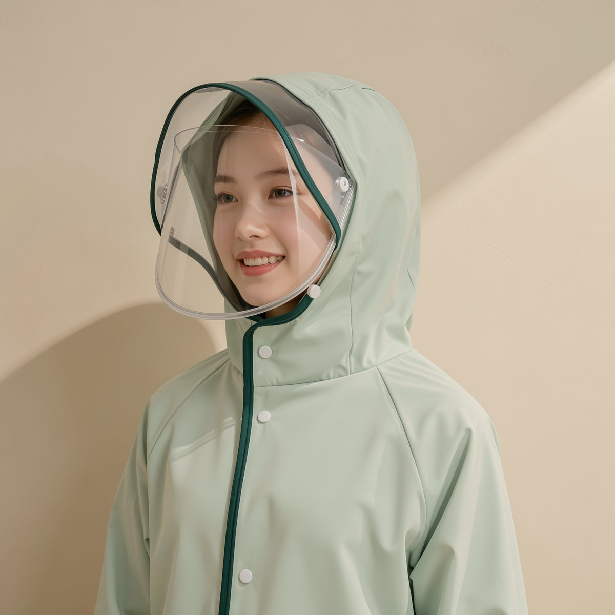 Evashield children's EVA foam rain poncho - view 3