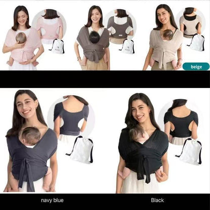 Cross-Border Factory Maternity and Baby Travel Products Sears Baby Carrier Baby Sling Baby Carrier Front-Hug Style Carrier - image 3