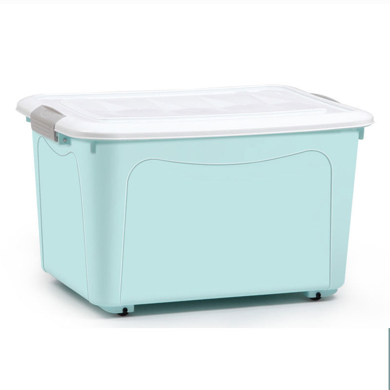 Plastic Storage Box Extra Large Toy Storage Box Extra Large Capacity Dormitory Quilt and Clothes Storage Box Wholesale - image 5