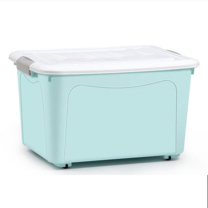 Plastic Storage Box Extra Large Toy Storage Box Extra Large Capacity Dormitory Quilt and Clothes Storage Box Wholesale - image 5