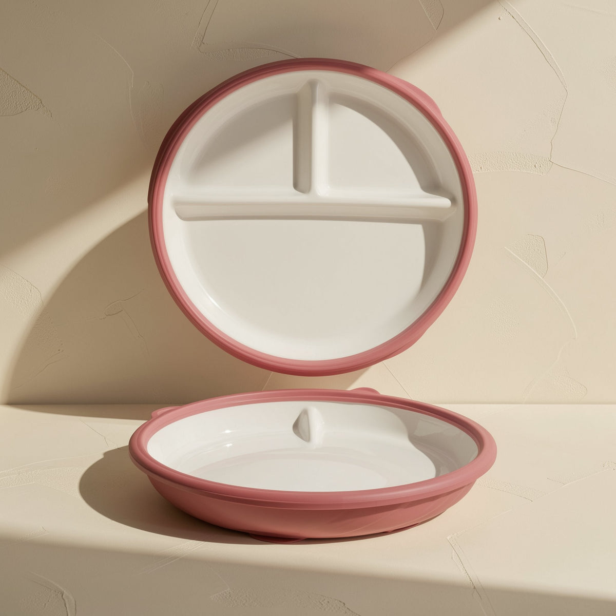 Ceramic children's food bowl with silicone suction cup - view 2