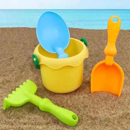 Beach children's toy set for playing in the snow and sand, baby sand-digging and soil-digging tools, shovel for playing in the water and sand at the seaside - image 1