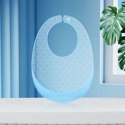 Ultra-Thin Silicone Bibs for Babies, Ultra-Light and Ultra-Soft Children's Bibs, Waterproof Baby Saliva Towels - image 2