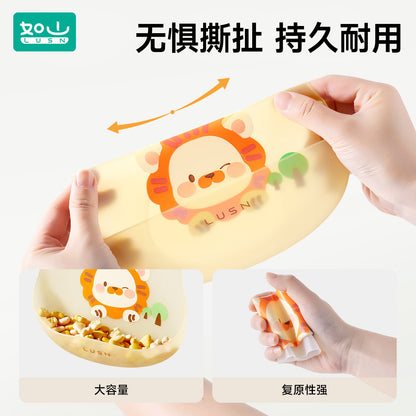 Rushan Baby Feeding Bib, Silicone Baby Bib, Children's Waterproof Bib, Anti-Stain Feeding Aid - image 3