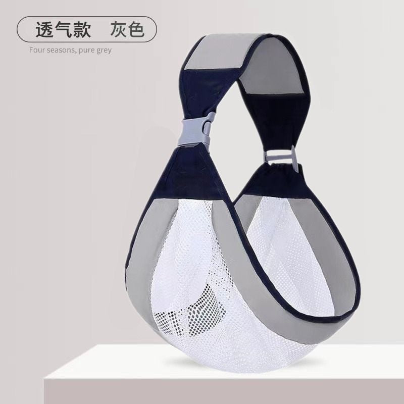 Baby-carrying gadget frees up your hands, front-carrying carrier for newborns, front-carrying baby carrier for outings, horizontal baby carrier for toddlers - image 3