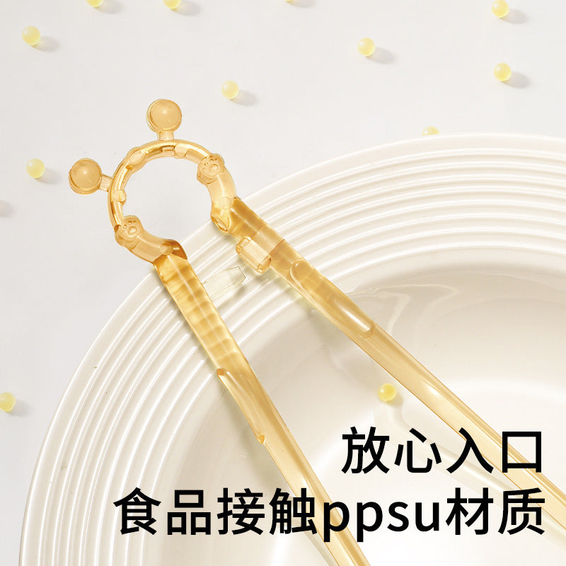 Children's Chopsticks Ppsu Baby Training Chopsticks for Ages 1-6, Special Learning Chopsticks for Practicing Independent Eating, a Magical Tool for Eating - image 4