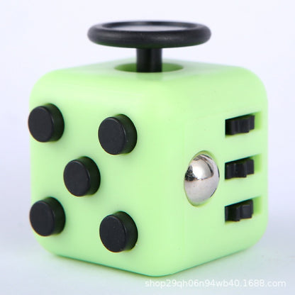 Cross-border novelty stress-relief toy cube, stress-relief dice, 6-sided finger cube, direct from the factory - image 3