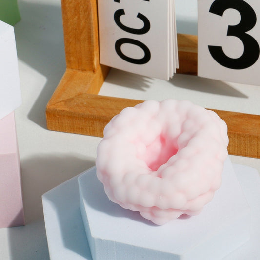 Xiaohongshu Internet Celebrity Toy Stress Relief Ball, Stress Ball Toy, Ice Skin Handmade Ball, Noise-Making Ball, Squeeze Stress Relief Toy - image 1