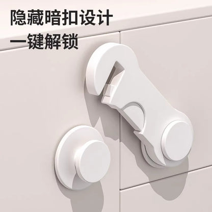 Baby safety locks, drawer locks, cabinet door locks, anti-opening sliding door locks, anti-pinch baby locks, refrigerator locks, cabinet locks - image 2