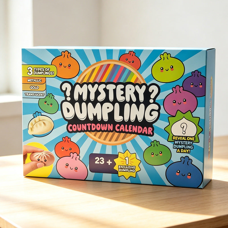Cross-Border Bun-Shaped Stress Relief Toy, Soft Rubber Slow Rebound Stress Ball, Squeezable Venting Toy, Mystery Blind Box Squishy Toy - image 1