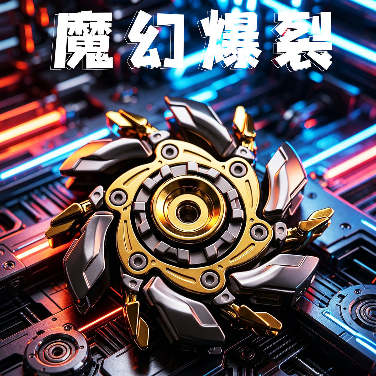 Fidget Spinner 08 Rotating Metal Edc Stress Relief Toy Youth Edition Stress Relief Gadget Blind Box Metal - image 2