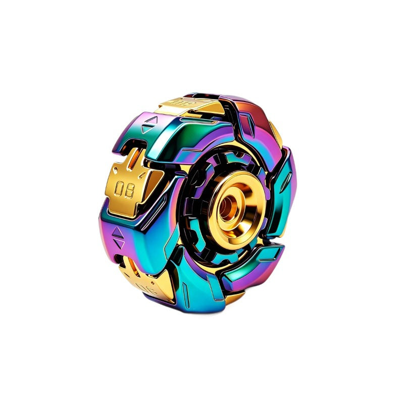 Fidget Spinner 08 Rotating Metal Edc Stress Relief Toy Youth Edition Stress Relief Gadget Blind Box Metal - image 5