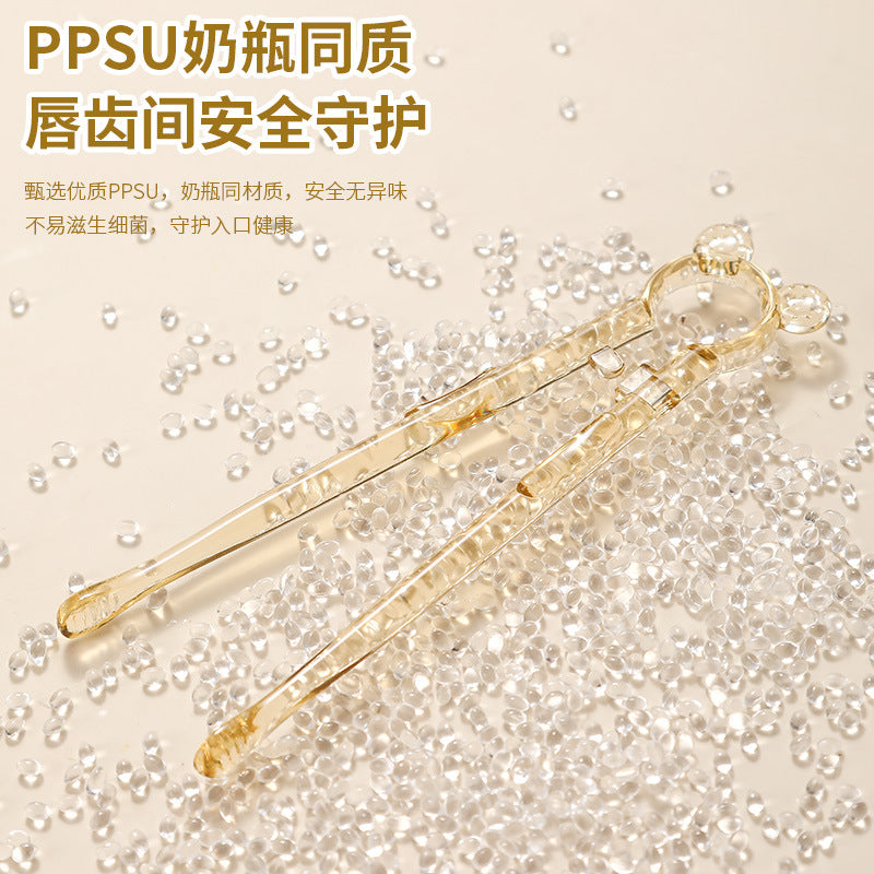 Ppsu Children's Training Chopsticks for 3-Year-Olds, 6-Year-Olds, 1-Year-Olds, 2.5-Year-Olds, Baby Learning Chopsticks, Practice Chopsticks, and Auxiliary Tools - image 2