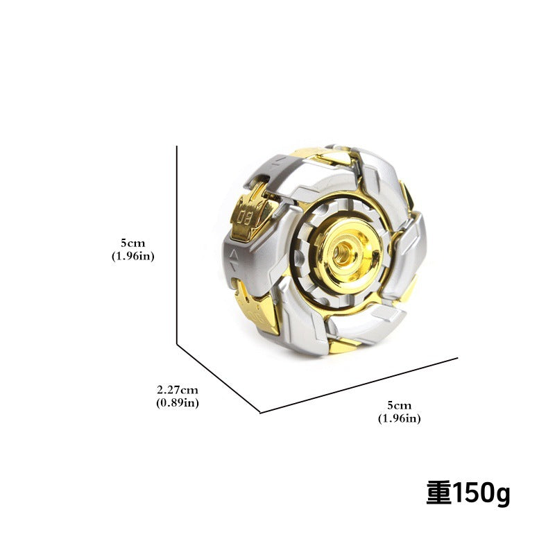 【Minimum order of 2 pieces】Boutao 08 rotating open-shell fingertip spinner EDC stress-relief toy spinner stress-relief gadget - image 2