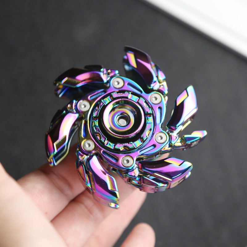 【Minimum order of 2 pieces】Boutao 08 rotating open-shell fingertip spinner EDC stress-relief toy spinner stress-relief gadget - image 3