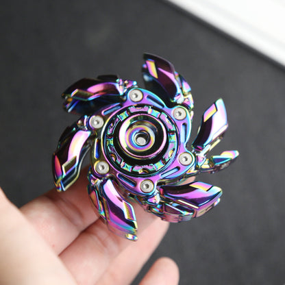 【Minimum order of 2 pieces】Boutao 08 rotating open-shell fingertip spinner EDC stress-relief toy spinner stress-relief gadget - image 3