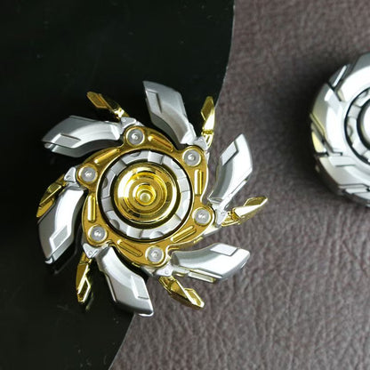 【Minimum order of 2 pieces】Boutao 08 rotating open-shell fingertip spinner EDC stress-relief toy spinner stress-relief gadget - image 4