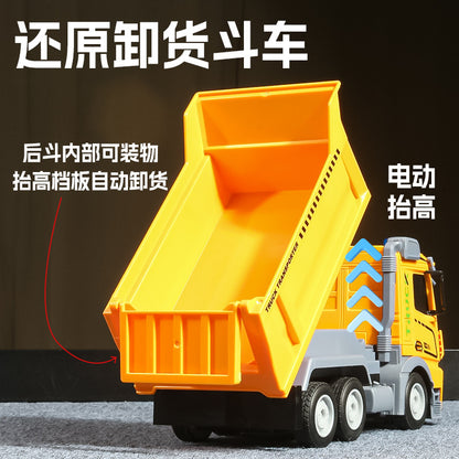 Children's Remote Control Dump Truck Professional-Grade Large Engineering Truck Model Toy for Boys Aged 2 and Above - image 2