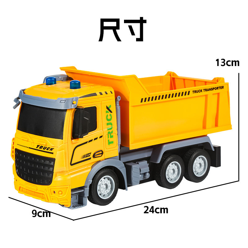 Children's Remote Control Dump Truck Professional-Grade Large Engineering Truck Model Toy for Boys Aged 2 and Above - image 4