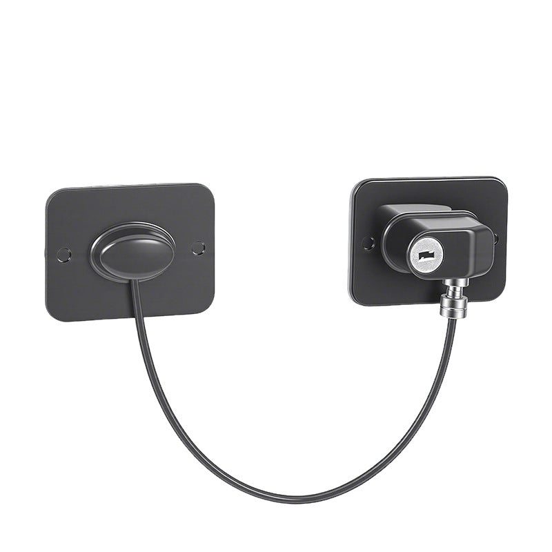 No-Drill Limiter Child Safety Window Lock Refrigerator Lock Safety Lock Household Locator Window Anti-Theft Lock Buckle - image 5