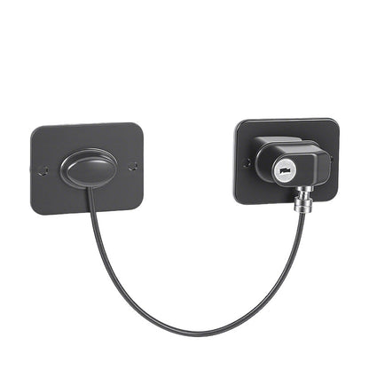 No-Drill Limiter Child Safety Window Lock Refrigerator Lock Safety Lock Household Locator Window Anti-Theft Lock Buckle - image 5