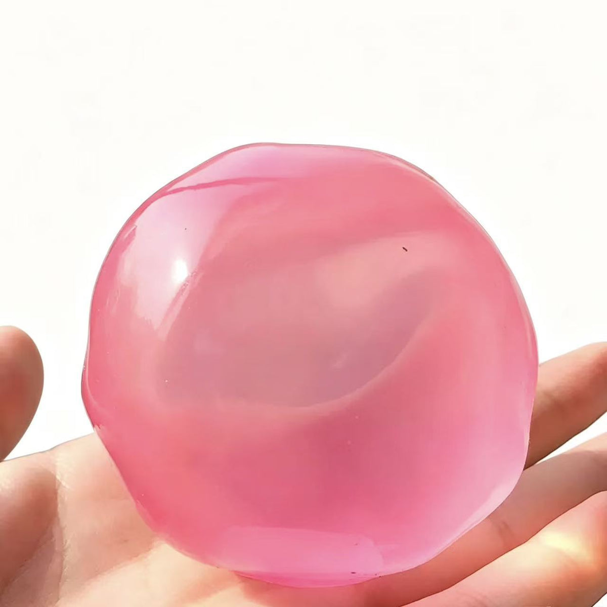 Creative Transdermal Coconut Oil High-Appearance, High-Plasticity, Non-Rebound Squeeze Toy, Ice-Skin Handmade Stress-Relief Ball Toy - image 3
