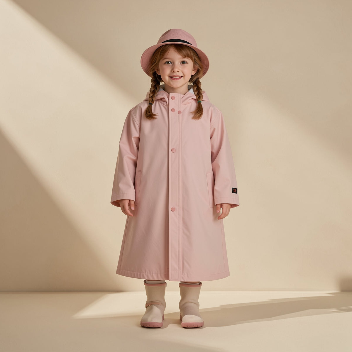Children's cartoon raincoat made with PVC fabric - view 5